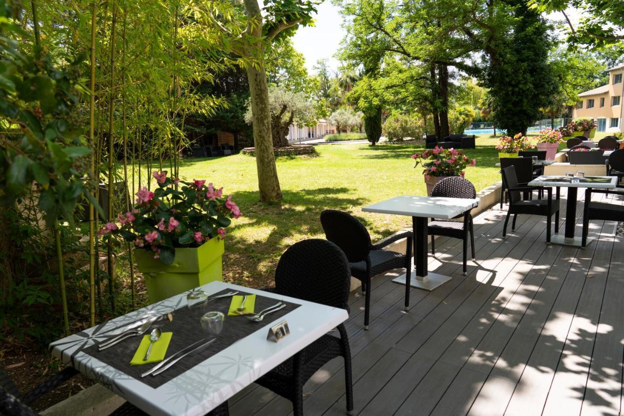 Logis Hotel Restaurant Spa Les Oliviers Лорьоль-сюр-Дром Экстерьер фото
