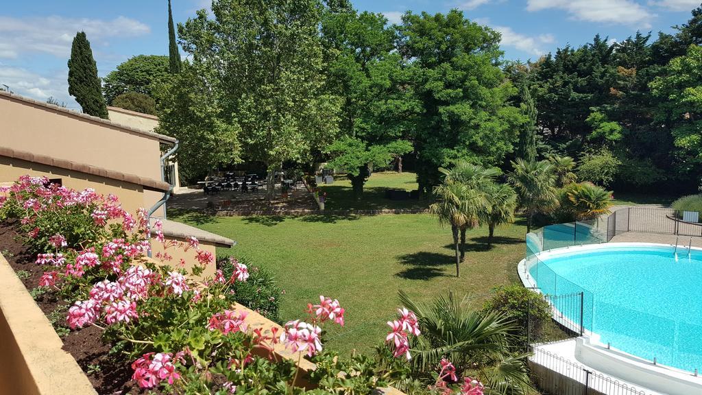 Logis Hotel Restaurant Spa Les Oliviers Лорьоль-сюр-Дром Экстерьер фото